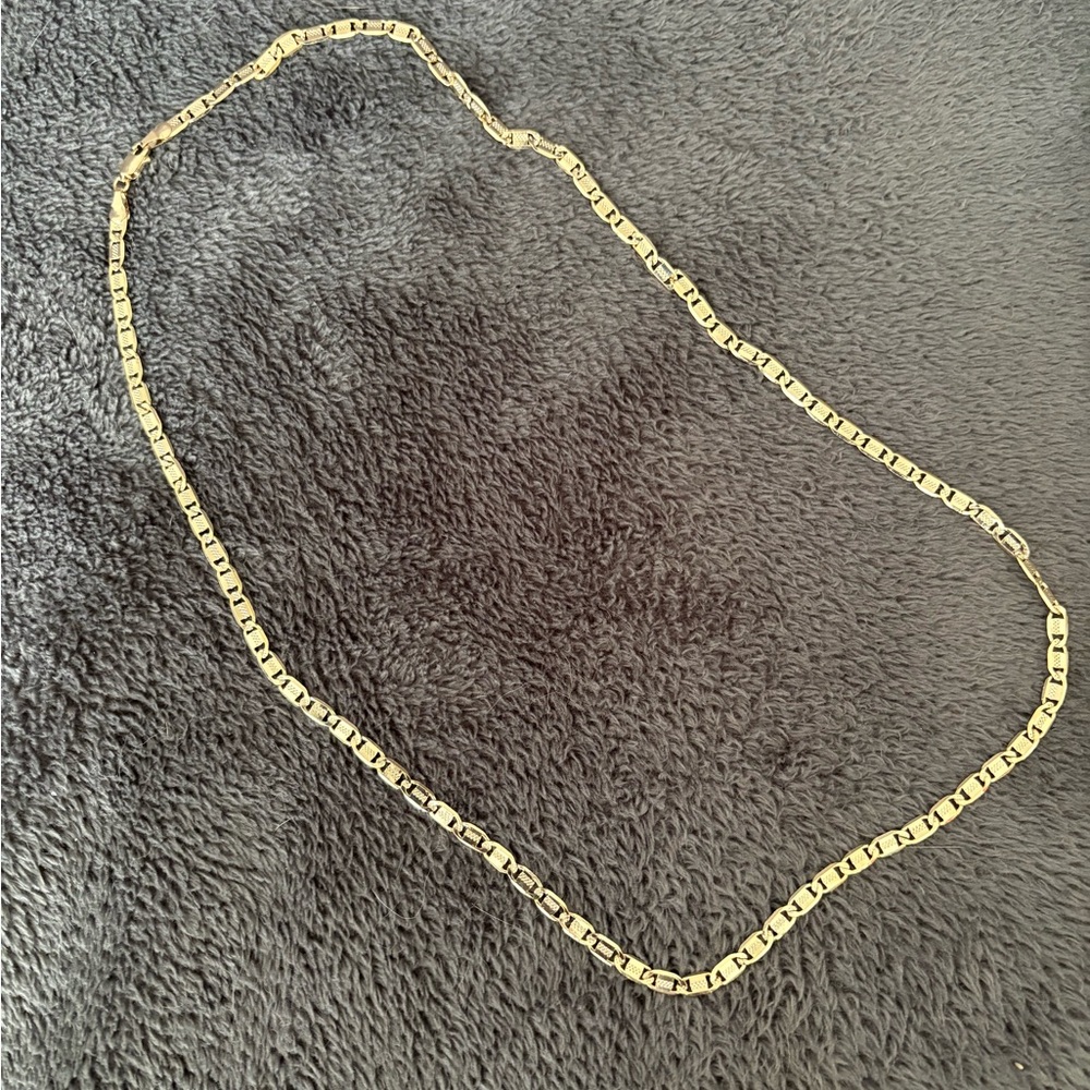 Gold Plated Chain Necklace